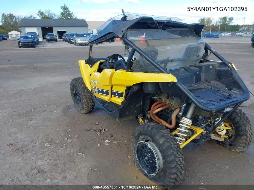 2016 Yamaha Yxz1000 Se VIN: 5Y4AN01Y1GA102395 Lot: 40557351