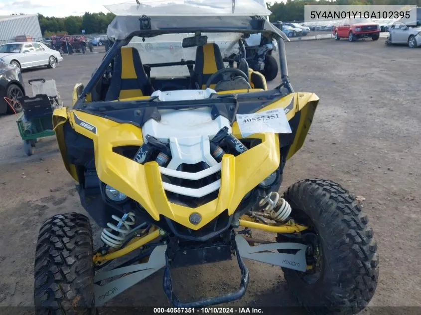 2016 Yamaha Yxz1000 Se VIN: 5Y4AN01Y1GA102395 Lot: 40557351