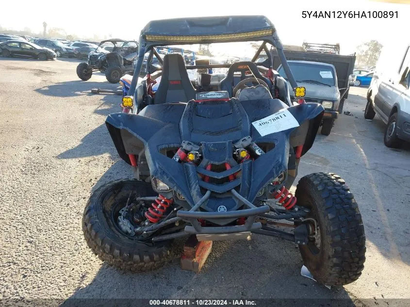 2017 Yamaha Yxz1000 Ets VIN: 5Y4AN12Y6HA100891 Lot: 40678811