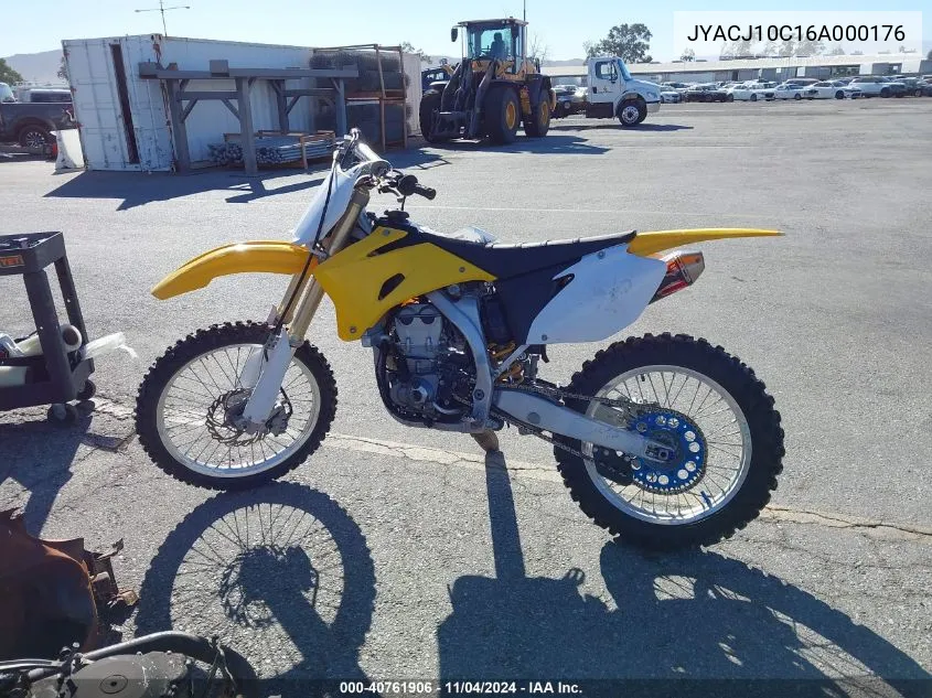 2006 Yamaha Yz450 F VIN: JYACJ10C16A000176 Lot: 40761906