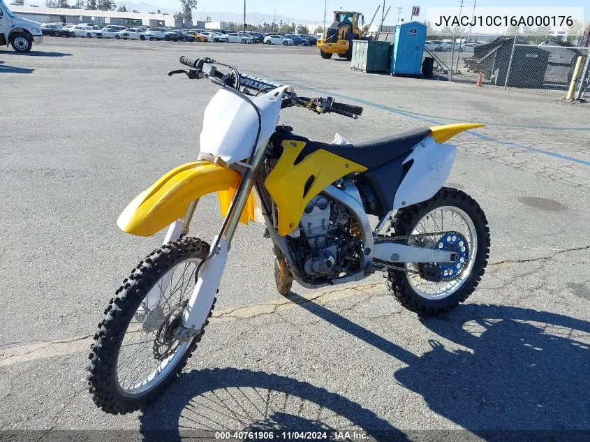 2006 Yamaha Yz450 F VIN: JYACJ10C16A000176 Lot: 40761906