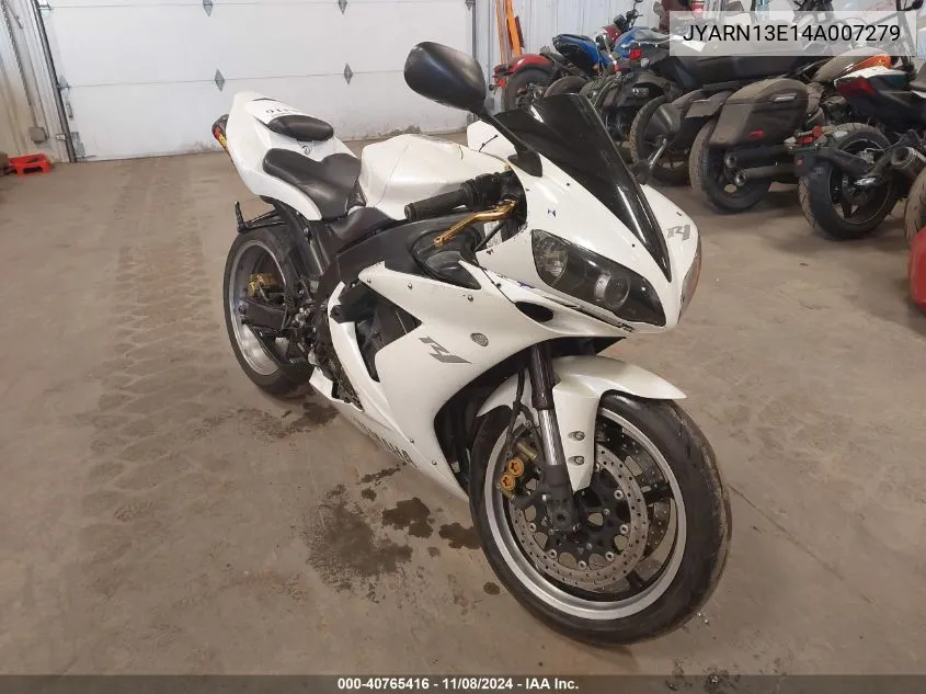 2004 Yamaha Yzfr1 VIN: JYARN13E14A007279 Lot: 40765416