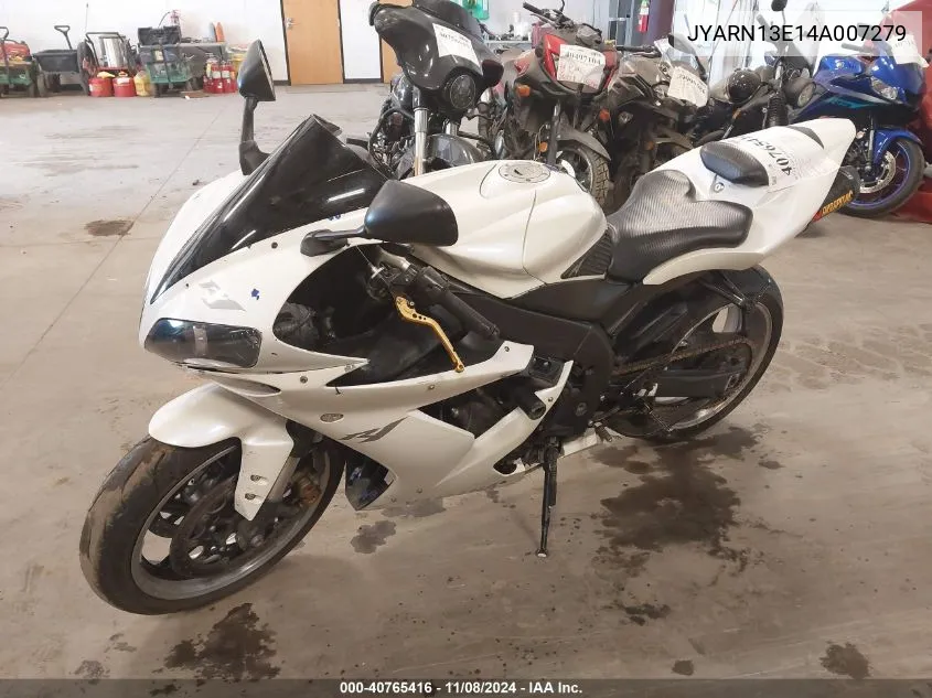 2004 Yamaha Yzfr1 VIN: JYARN13E14A007279 Lot: 40765416