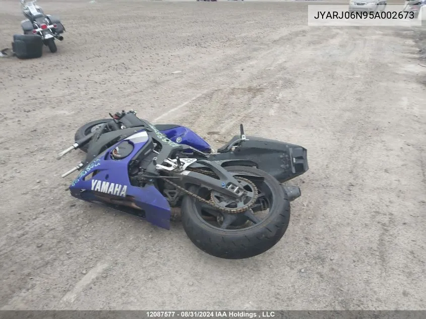 JYARJ06N95A002673 2005 Yamaha Yzfr6 Sb