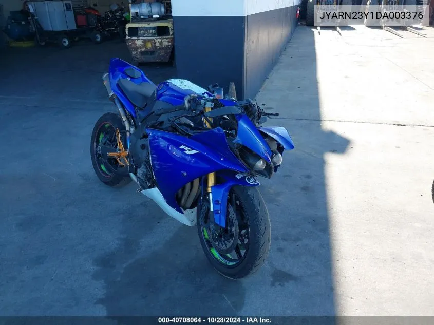 2013 Yamaha Yzfr1 C VIN: JYARN23Y1DA003376 Lot: 40708064