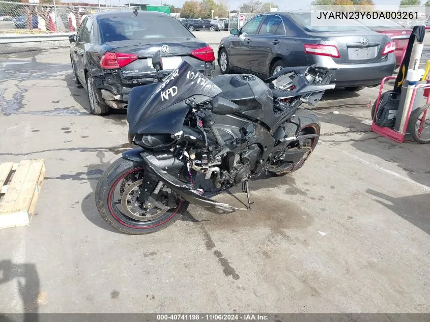 2013 Yamaha Yzfr1 C VIN: JYARN23Y6DA003261 Lot: 40741198