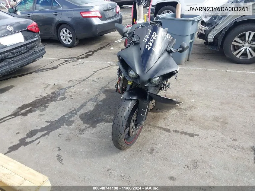 2013 Yamaha Yzfr1 C VIN: JYARN23Y6DA003261 Lot: 40741198