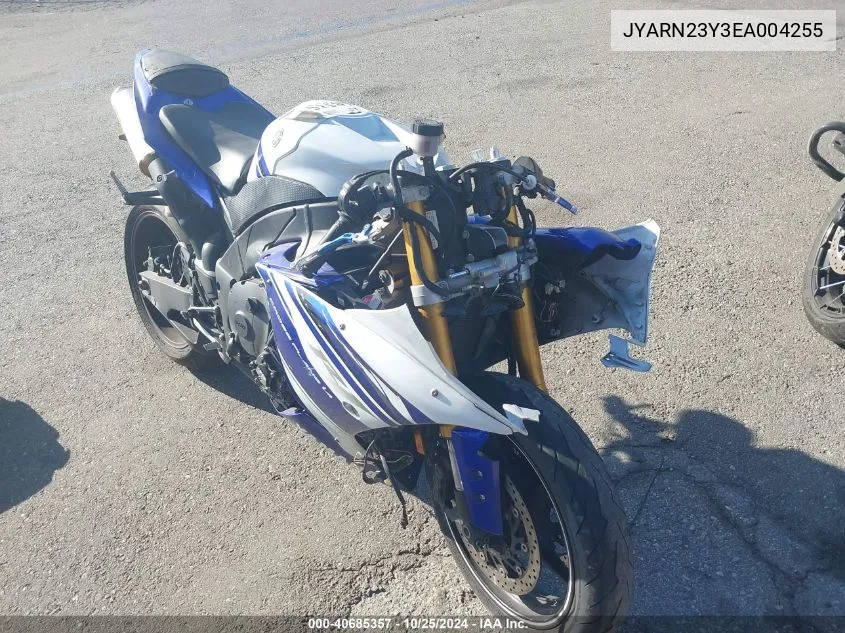 2014 Yamaha Yzfr1 C VIN: JYARN23Y3EA004255 Lot: 40685357