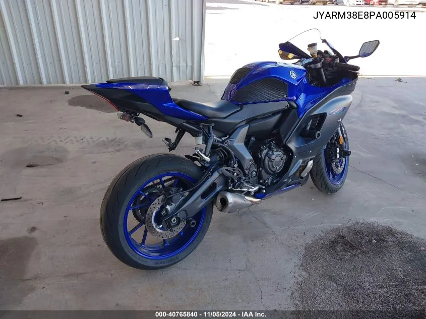 JYARM38E8PA005914 2023 Yamaha Yzfr7